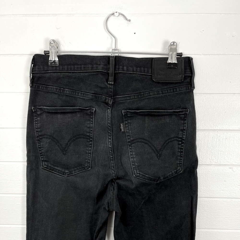 Levi’s Mile High Super Skinny Black Jeans Sz 30